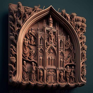 3D model cathedral (STL)